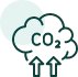 CO₂ 증가 아이콘